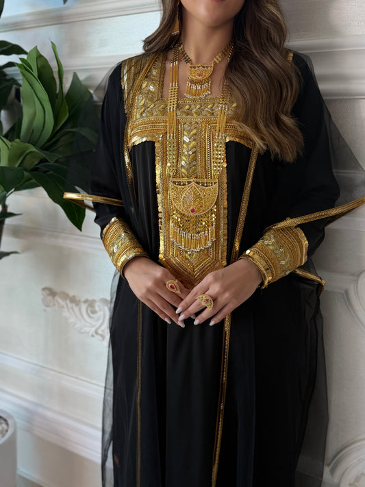 Haya thob ( black )